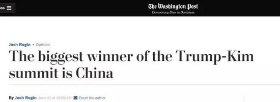 各大外媒反应过来:特朗普与金正恩签的是中国方案
