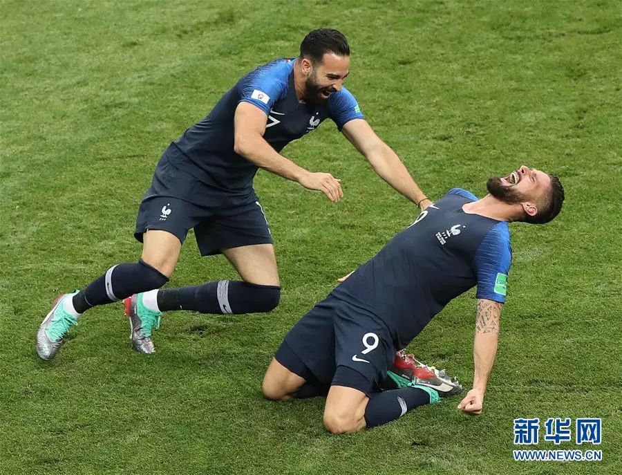 时隔20年 法国再次获得世界杯冠军