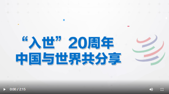 这些数据告诉你入世20周年中国与世界共分享