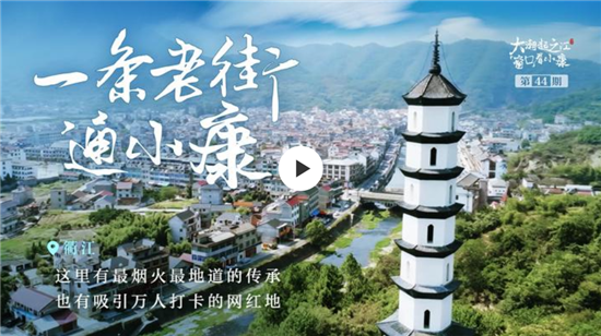 巽峰塔下,铜山溪畔,坐落着素有"衢北重镇"之称的衢州市衢江区杜泽镇