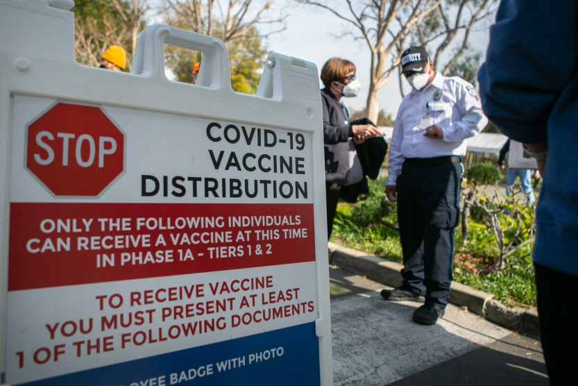 美国加州新冠疫苗接种数据混乱影响疫苗分发工作