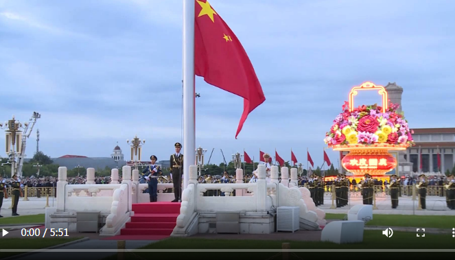 祖国颂丨华夏同升一面旗 声声祝福祖国好