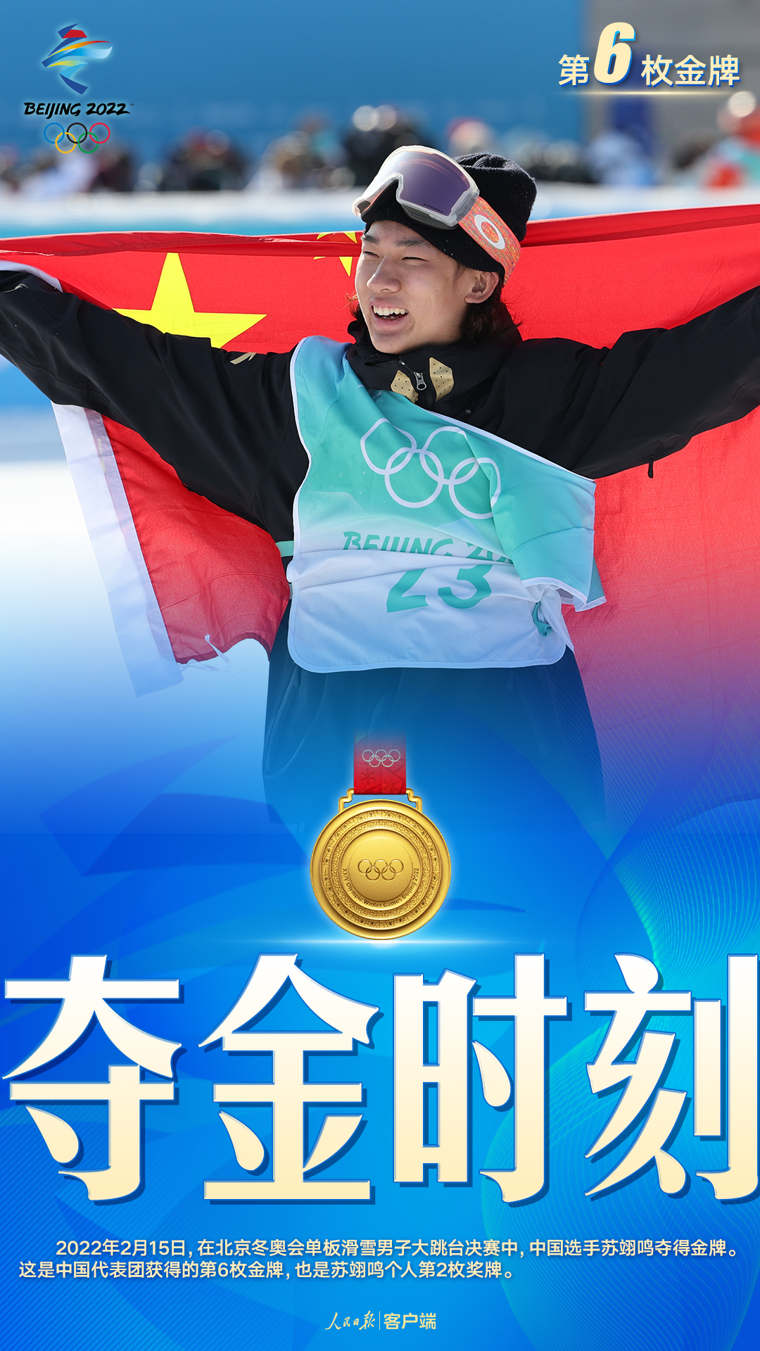 金牌榜北京冬奥图片