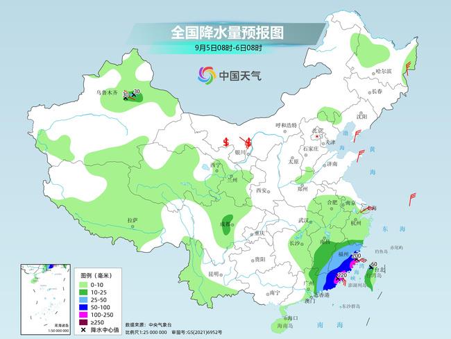未来三天福建广东等地台风雨持续 局地或有强降雨