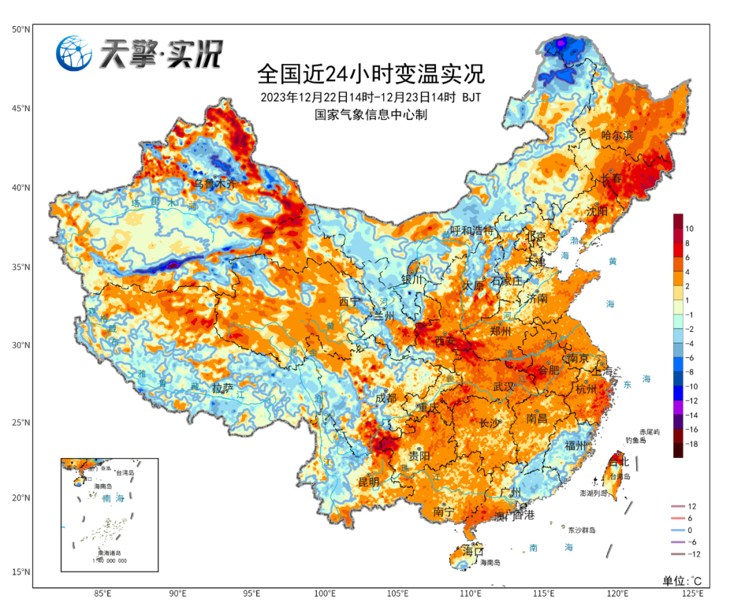 这波低温冰冻终于要熬出头了！明后天最高气温10℃线向北快速推进！