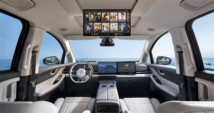 全新岚图梦想家功能齐备,智能化程度很高。图片由岚图汽车提供