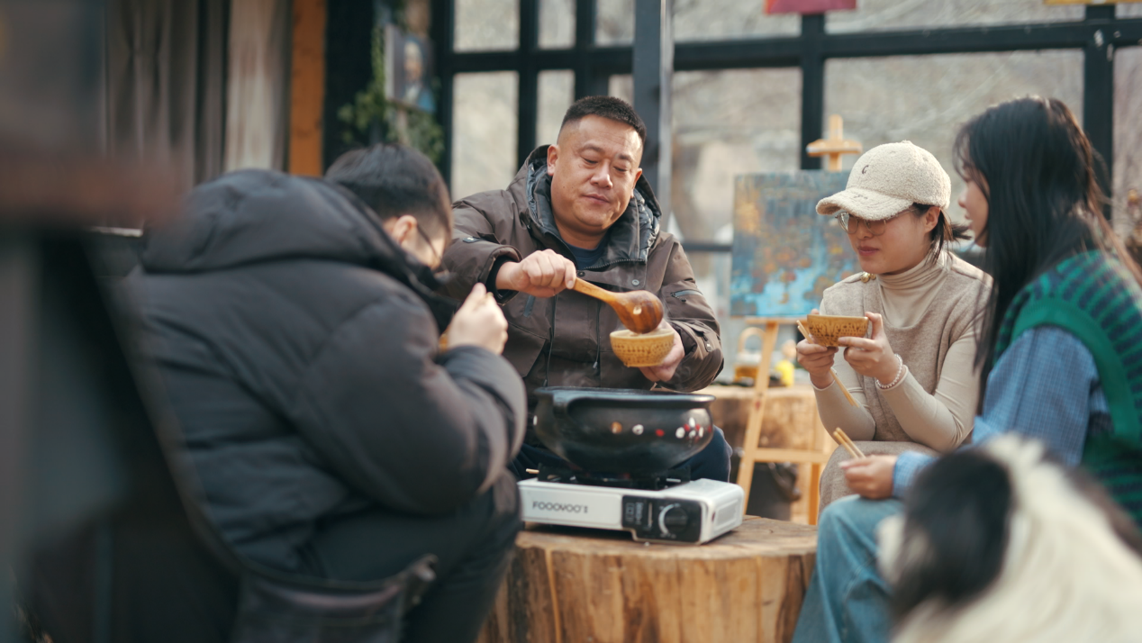 ▲“藏漂”一起分享热气腾腾的家乡味