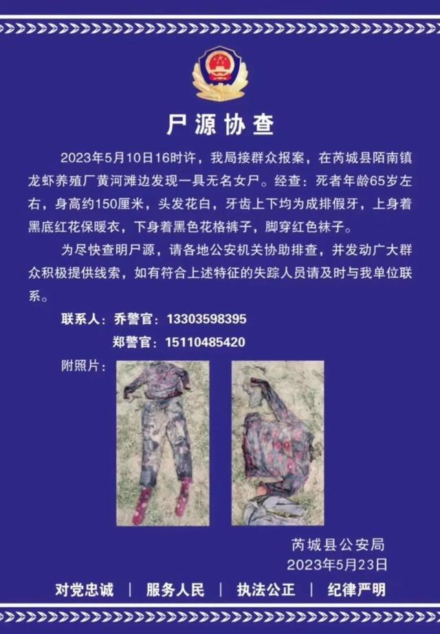 发现无名女尸图片