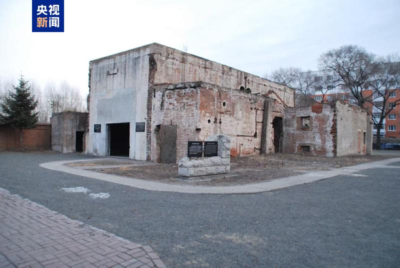 △冻伤实验室旧址图片(图片由侵华日军第七三一部队罪证陈列馆提供)