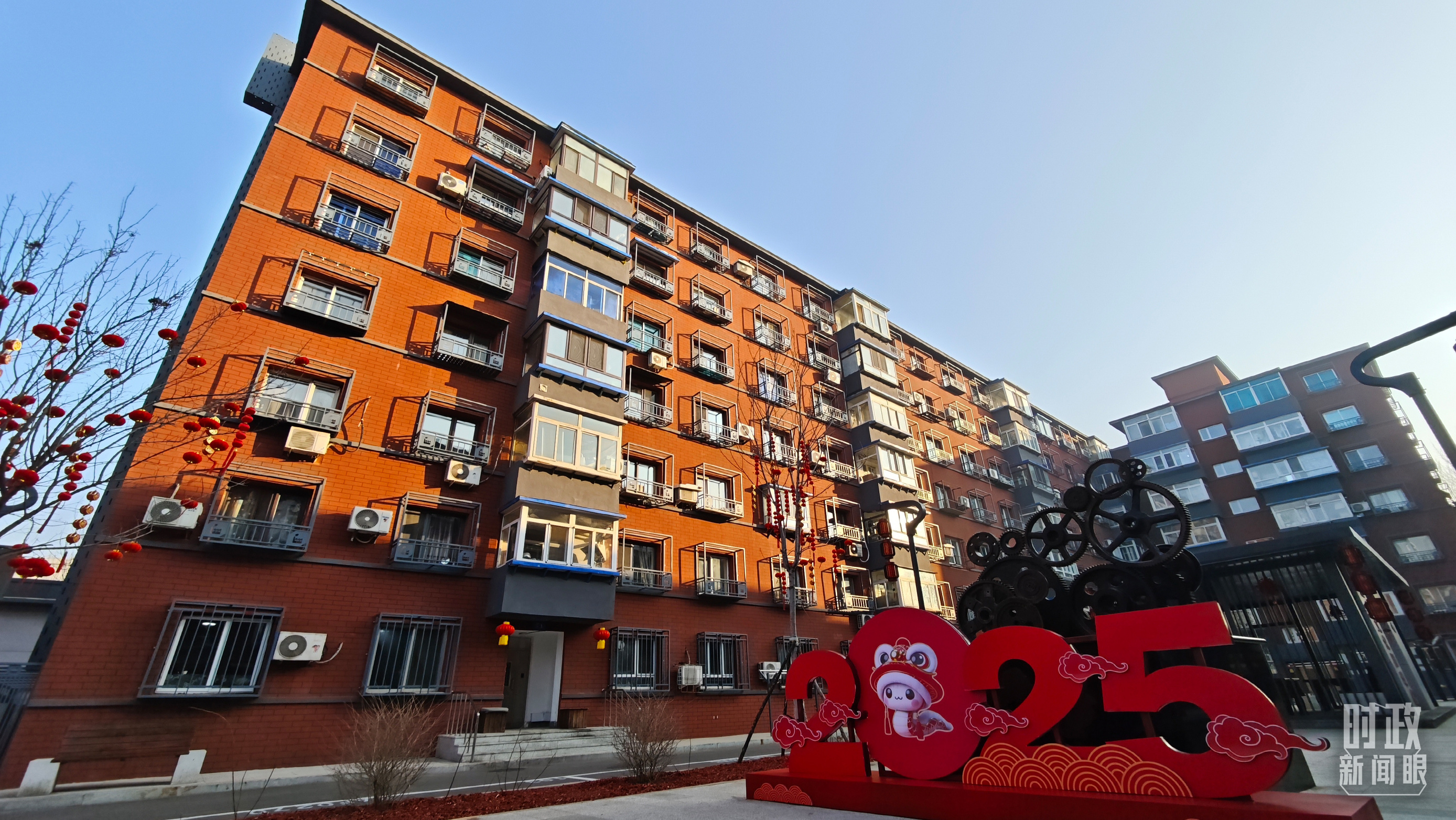 △更新改造后的沈阳长安小区。(总台央视记者许永松拍摄)