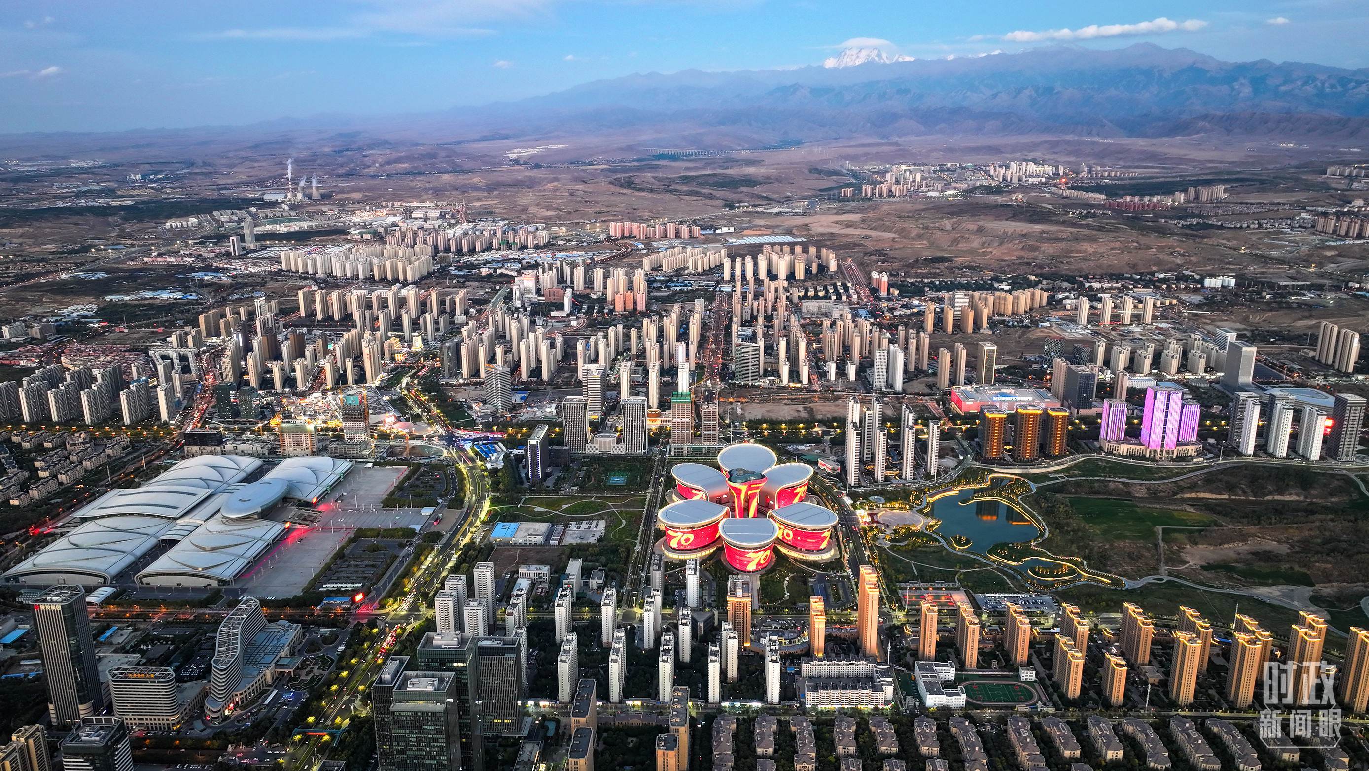 △乌鲁木齐。(总台记者郭培宇拍摄)