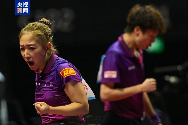 △混双半决赛,林高远/刘诗雯4:3战胜王艺迪/袁励岑晋级决赛。