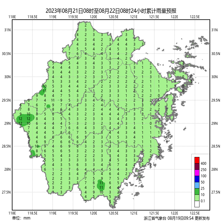 浙江今天仍有短时暴雨、强雷电！明日出伏，当心“秋老虎”发威