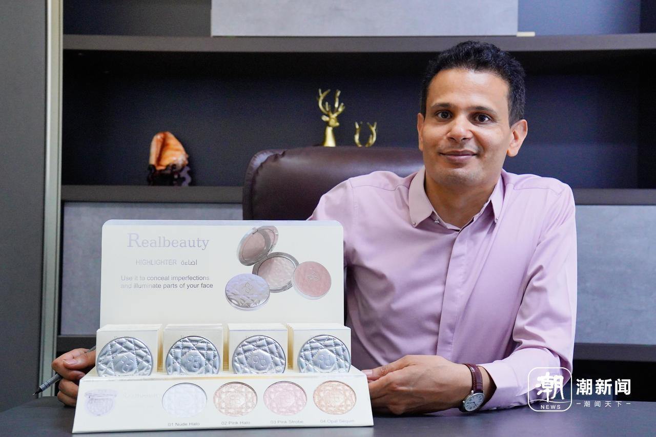 义乌外商马基德。潮新闻记者 叶振宇 摄